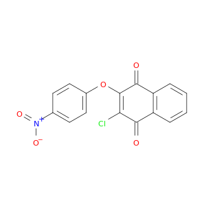 1,4-Naphthalenedione, 2-chloro-3-(4-nitrophenoxy)-