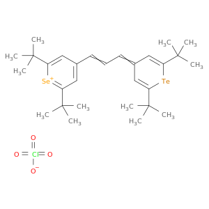 Seleninium, 4-[3-[2,6-bis(1,1-dimethylethyl)-4H-tellurin-4-ylidene]-1-propen-1-yl]-2,6-bis(1,1-dimethylethyl)-, perchlorate (1:1)