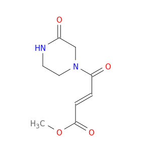 2-Butenoic acid, 4-oxo-4-(3-oxo-1-piperazinyl)-, methyl ester, (E)-