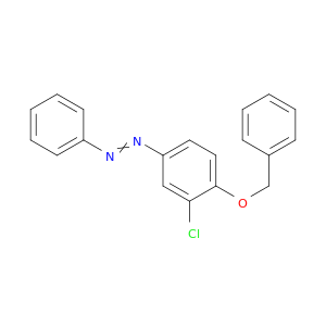 Diazene, [3-chloro-4-(phenylmethoxy)phenyl]phenyl-