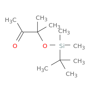 2-Butanone, 3-[[(1,1-dimethylethyl)dimethylsilyl]oxy]-3-methyl-