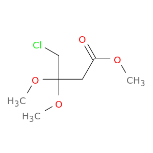 Butanoic acid, 4-chloro-3,3-dimethoxy-, methyl ester