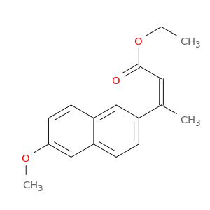 2-Butenoic acid, 3-(6-methoxy-2-naphthalenyl)-, ethyl ester, (Z)-