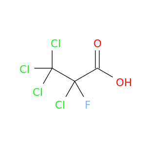 Propanoic acid, 2,3,3,3-tetrachloro-2-fluoro-