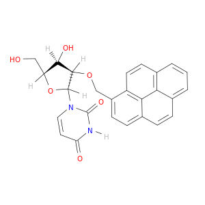 Uridine, 2'-O-(1-pyrenylmethyl)-