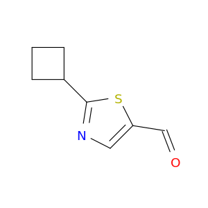 2-环丁基-5-噻唑甲基甲醛