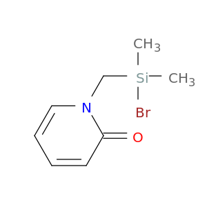 2(1H)-Pyridinone, 1-[(bromodimethylsilyl)methyl]-