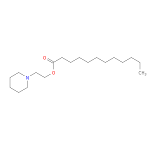 Dodecanoic acid, 2-(1-piperidinyl)ethyl ester