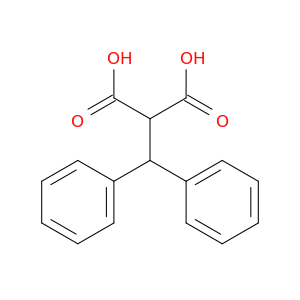 (diphenylmethyl)propanedioic acid