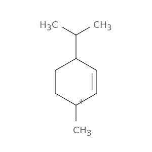 Cyclohexenylium, 1-methyl-4-(1-methylethyl)-