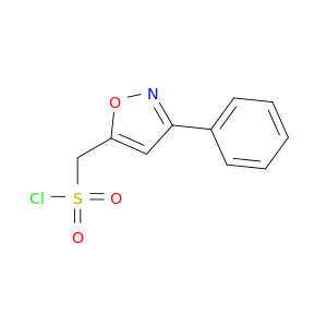 (3-Phenyl-1,2-oxazol-5-yl)methanesulfonyl Chloride