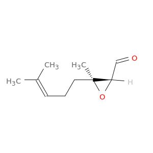 Oxiranecarboxaldehyde, 3-methyl-3-(4-methyl-3-pentenyl)-, (2R,3S)-