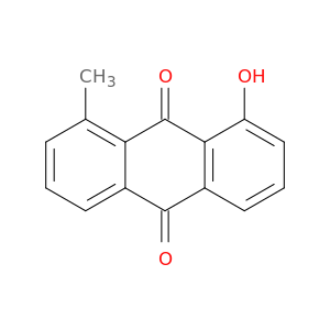 9,10-Anthracenedione, 1-hydroxy-8-methyl-