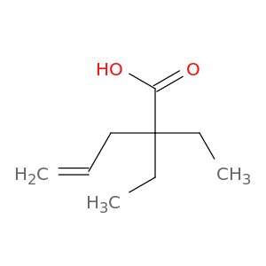 4-Pentenoic acid, 2,2-diethyl-