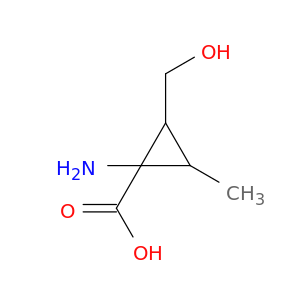 Cyclopropanecarboxylicacid, 1-amino-2-(hydroxymethyl)-3-methyl-