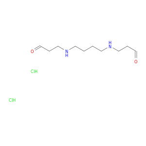 3,3'-(butane-1,4-diyldiimino)dipropanal dihydrochloride