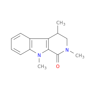 1H-Pyrido[3,4-b]indol-1-one, 2,3,4,9-tetrahydro-2,4,9-trimethyl-