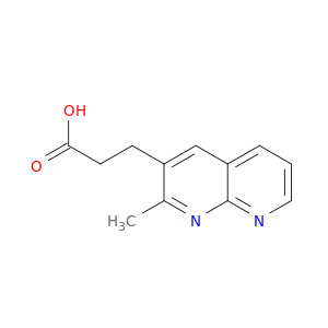1,8-Naphthyridine-3-propanoicacid, 2-methyl-