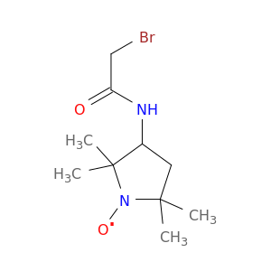 3-(2-溴乙酰胺)-2,2,5,5-四甲基吡咯烷-1-氧自由基