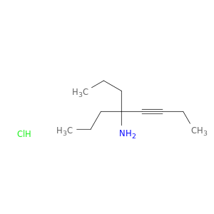 5-Octyn-4-amine, 4-propyl-, hydrochloride