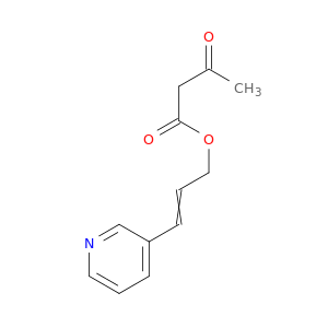 Butanoic acid, 3-oxo-, 3-(3-pyridinyl)-2-propenyl ester