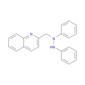 2-[(1,2-diphenylhydrazinyl)methyl]quinoline