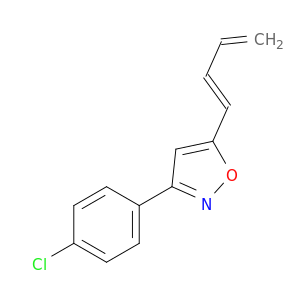 Isoxazole, 5-(1E)-1,3-butadienyl-3-(4-chlorophenyl)-