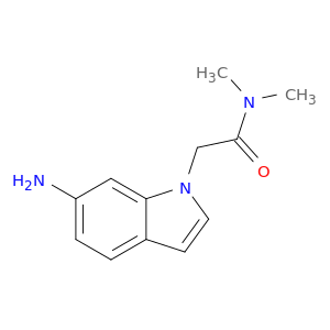 2-(6-Amino-1H-indol-1-yl)-N,N-dimethylacetamide