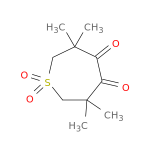 4,5-Thiepanedione,3,3,6,6-tetramethyl-, 1,1-dioxide