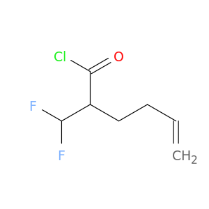 5-Hexenoyl chloride, 2-(difluoromethyl)-
