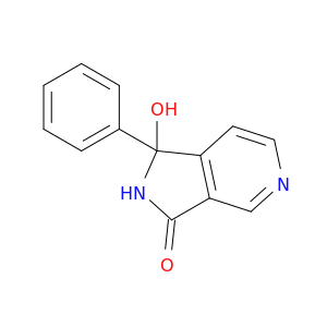 3H-Pyrrolo[3,4-c]pyridin-3-one, 1,2-dihydro-1-hydroxy-1-phenyl-