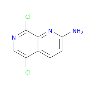 1,7-Naphthyridin-2-amine, 5,8-dichloro-