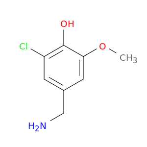 Phenol,4-(aminomethyl)-2-chloro-6-methoxy-