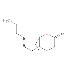2-Oxabicyclo[3.2.1]octan-3-one, 8-(2-hexenyl)-
