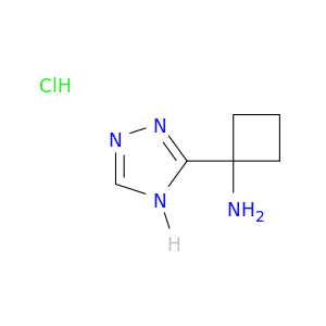1-(4H-1,2,4-Triazol-3-yl)cyclobutan-1-amine hydrochloride