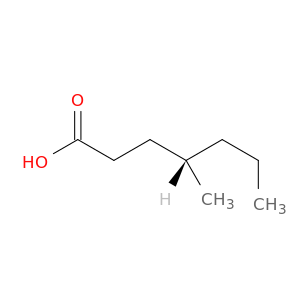 Heptanoic acid, 4-methyl-, (S)-