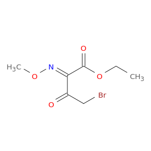 Butanoic acid, 4-bromo-2-(methoxyimino)-3-oxo-, ethyl ester, (E)-