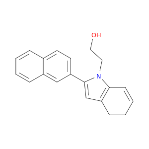 1H-Indole-1-ethanol, 2-(2-naphthalenyl)-