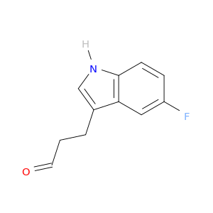 1H-Indole-3-propanal, 5-fluoro-