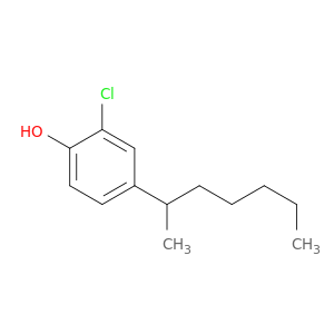 Phenol, 2-chloro-4-(1-methylhexyl)-