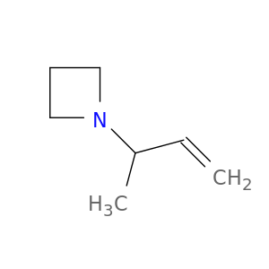 Azetidine, 1-(1-methyl-2-propenyl)-