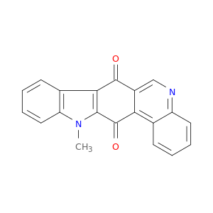 7H-Indolo[3,2-j]phenanthridine-7,13(12H)-dione, 12-methyl-