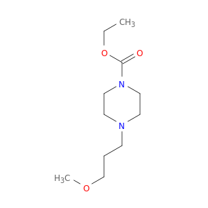 1-Piperazinecarboxylic acid, 4-(3-methoxypropyl)-, ethyl ester