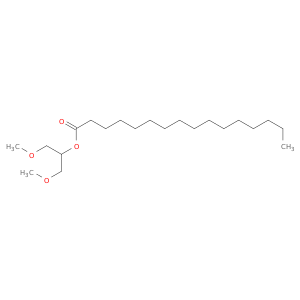 Hexadecanoic acid, 2-methoxy-1-(methoxymethyl)ethyl ester