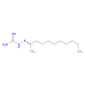 Hydrazinecarboximidamide, 2-(1-methyldecylidene)-