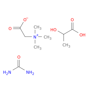 2-hydroxypropanoic acid; 2-trimethylammonioacetate; urea