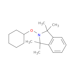 1H-Isoindole, 2-(cyclohexyloxy)-2,3-dihydro-1,1,3,3-tetramethyl-