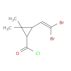 Cyclopropanecarbonyl chloride, 3-(2,2-dibromoethenyl)-2,2-dimethyl-