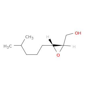Oxiranemethanol, 3-(4-methylpentyl)-, cis-