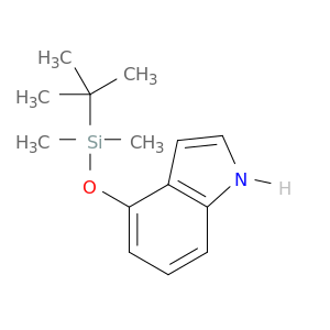 1H-Indole, 4-[[(1,1-dimethylethyl)dimethylsilyl]oxy]-